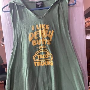 Bout Betties cropped workout tank, 2X
